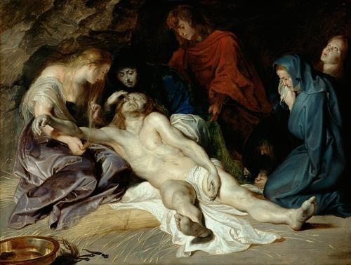 Peter Paul Rubens Mourning over Christ by Mary and John oil painting picture